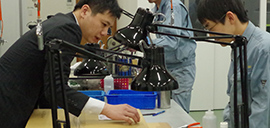 Inspection system～Maintaining Uniformity through the Establishment of Sophisticated Network～